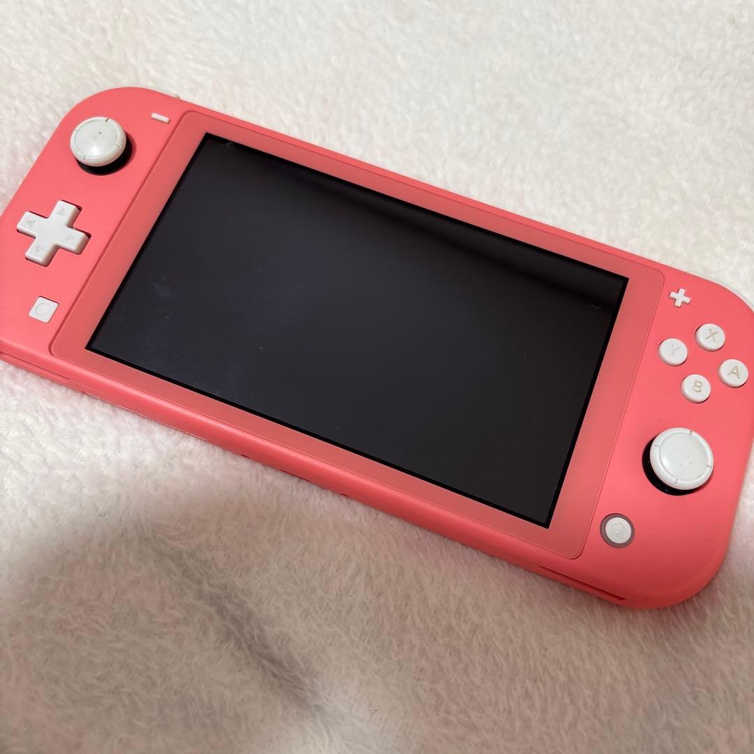 Nintendo Switch LITE コーラル　マイクラソフト