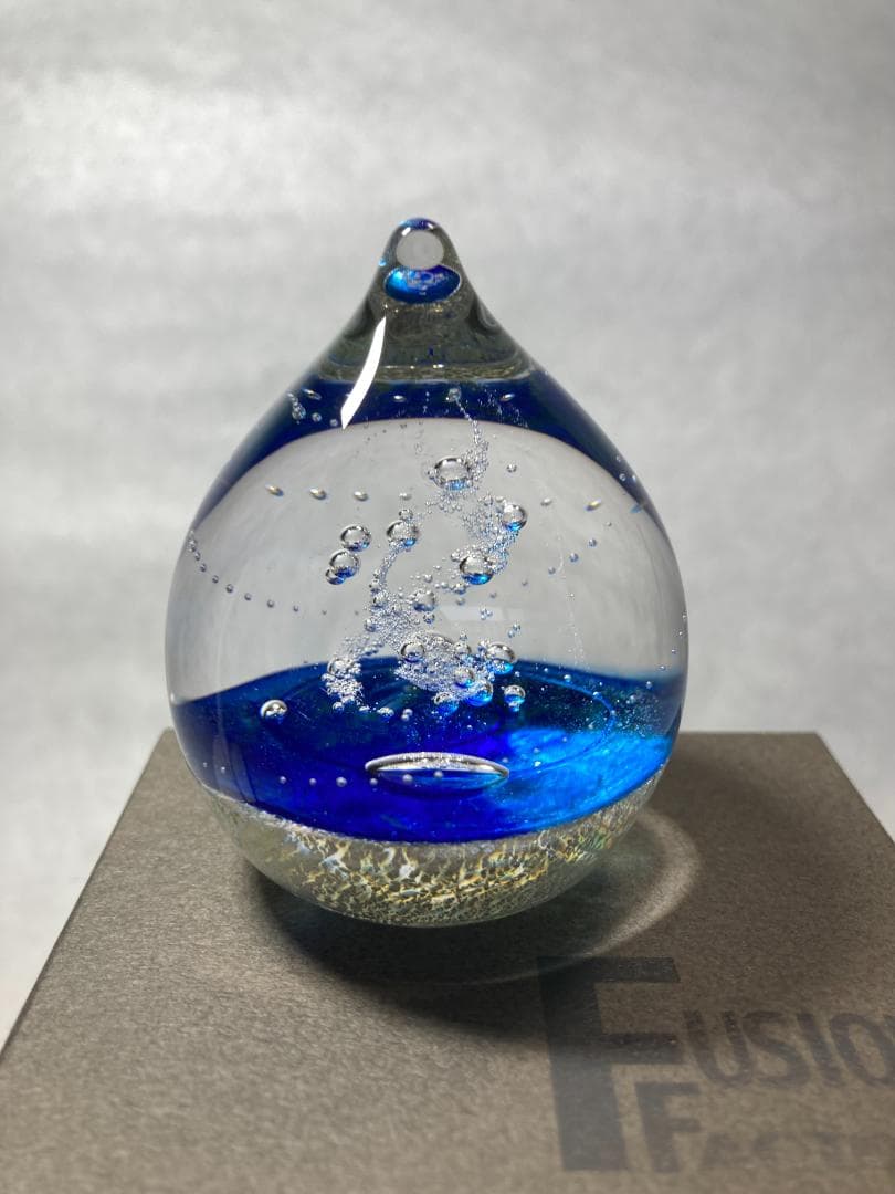 FUSION FACTORY ノグチミエコ ペーパーウェイト 蒼の曼荼羅S