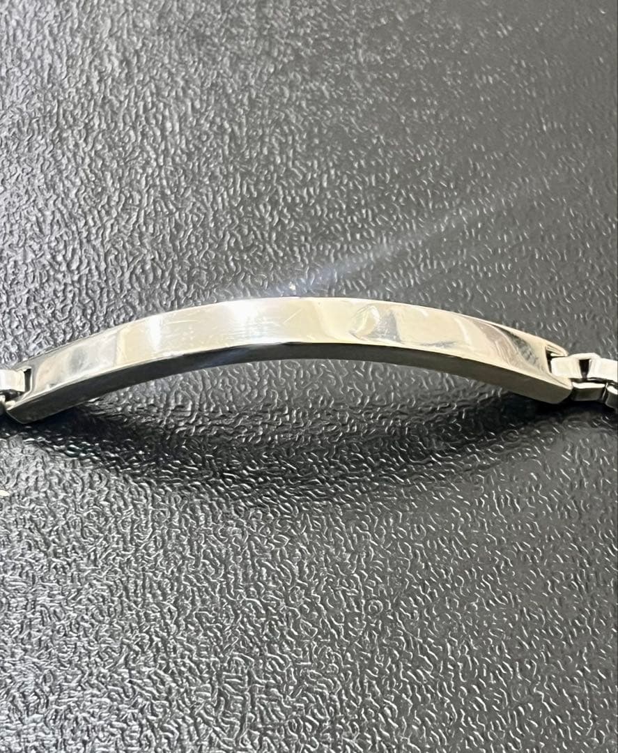 ティファニー ベネチアン ID プレート ブレスレット SV925