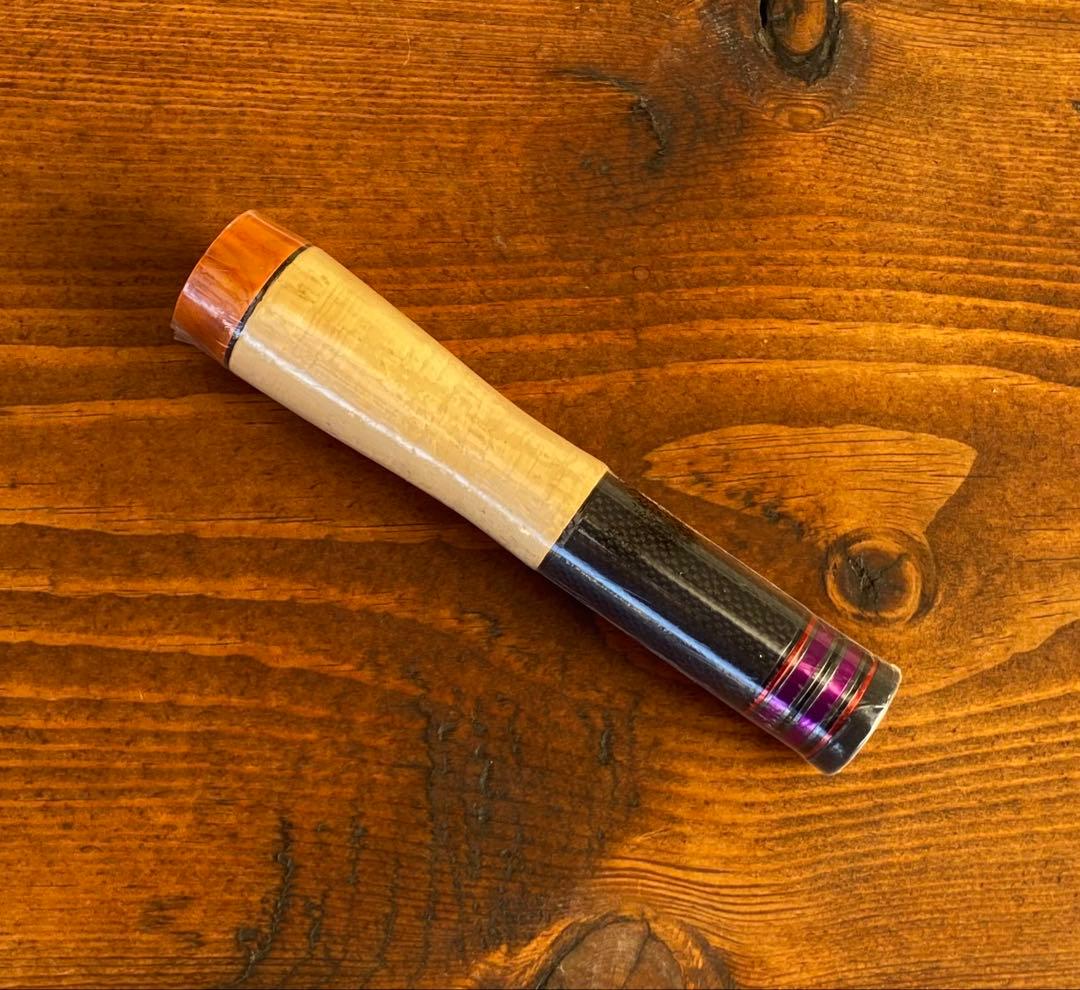 トラウトロッド　テレスコロッド　ウッドグリップ　コンパクトロッド