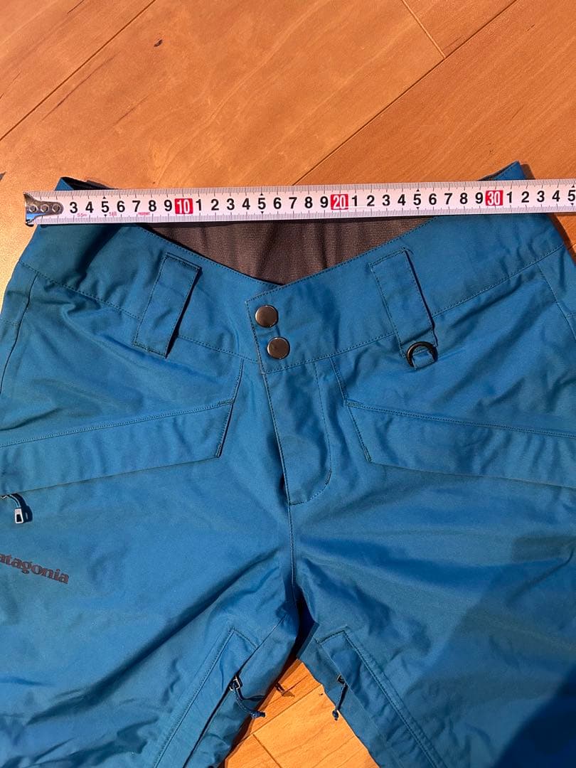 値下げしました】patagonia スノーボードパンツ 青 women's - メルカリ