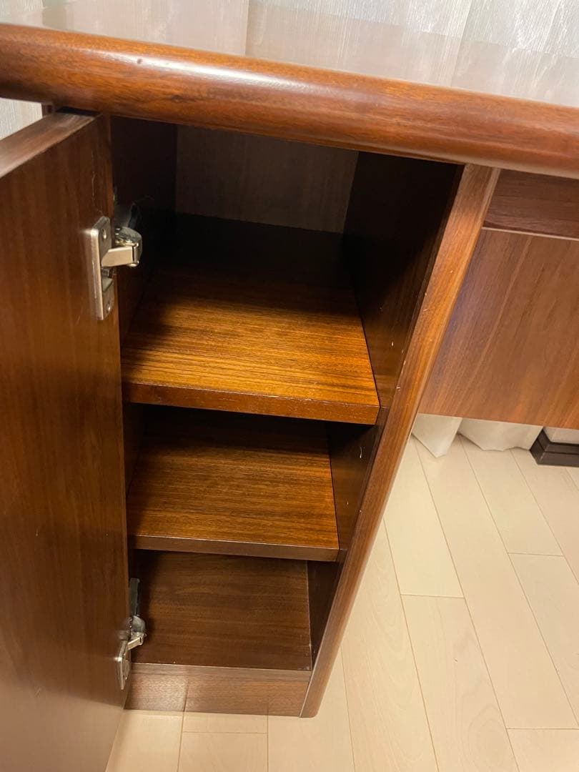 コスガ　書斎机　パソコンデスク　ウォールナット材