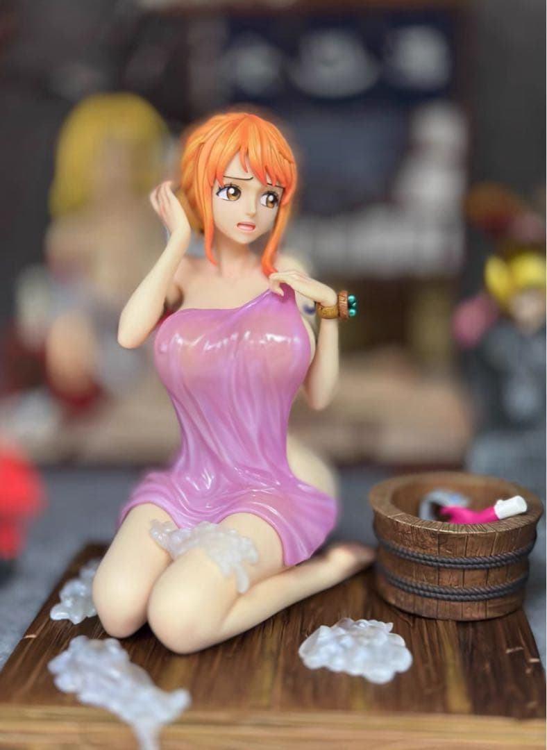 ワンピース BABY FACE ナミ ガレージキット フィギュア 完成品 - メルカリ