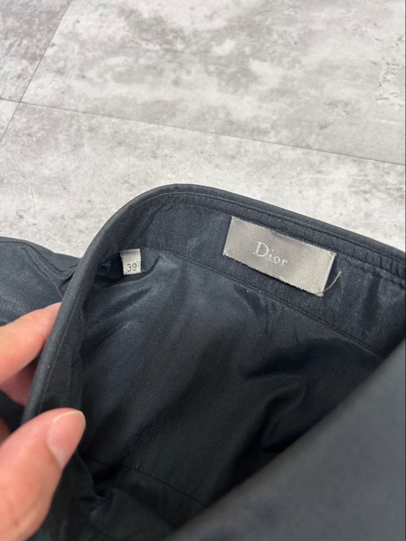 Dior Homme SS07 ミリタリー　半袖シャツ　39