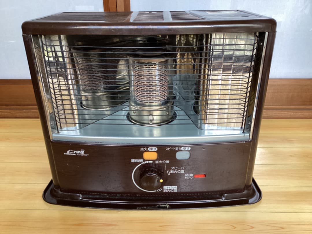 CORONA石油ストーブ RX-2911WY -M よごれま栓。ジャンク品扱い