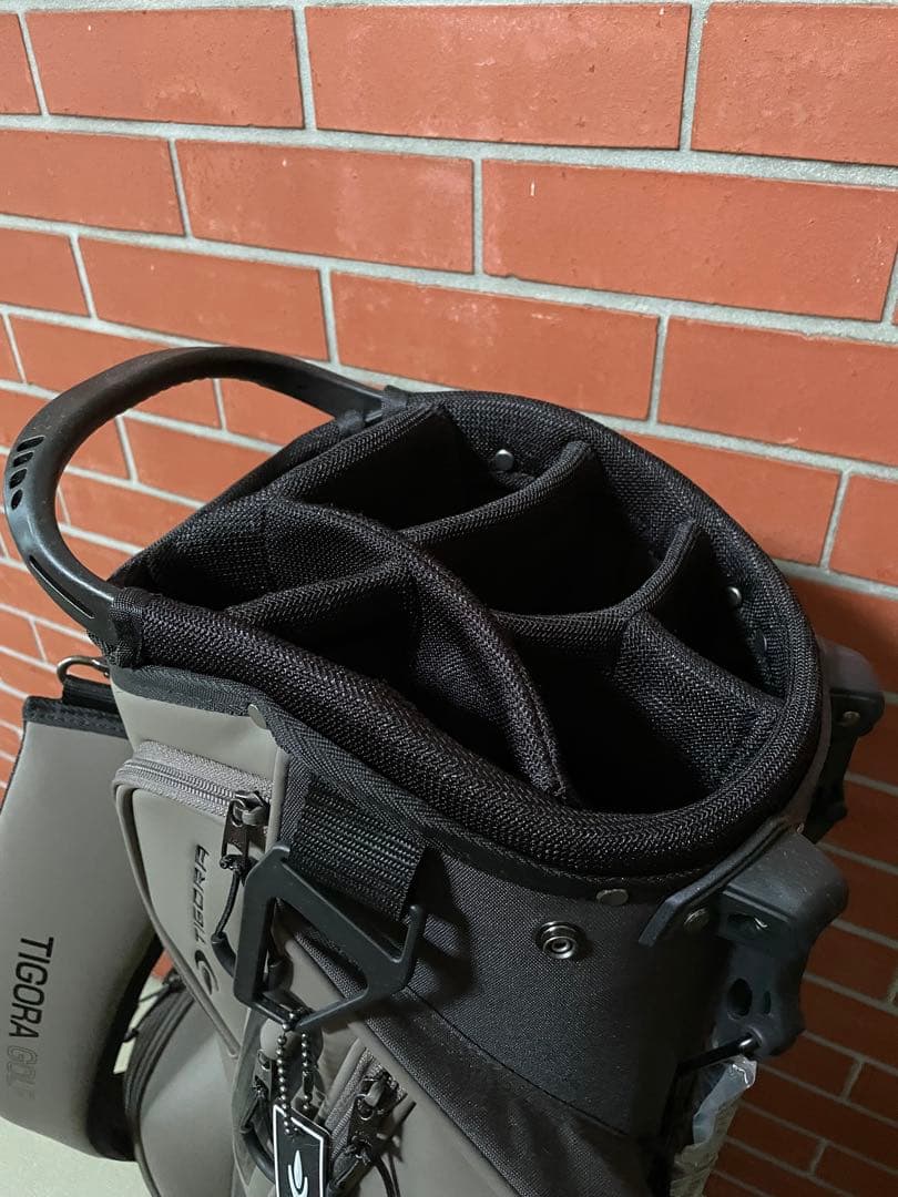TIGORA GOLF キャディバッグ グレー