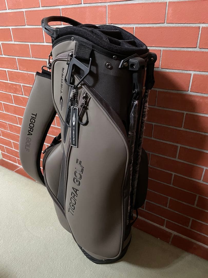 TIGORA GOLF キャディバッグ グレー