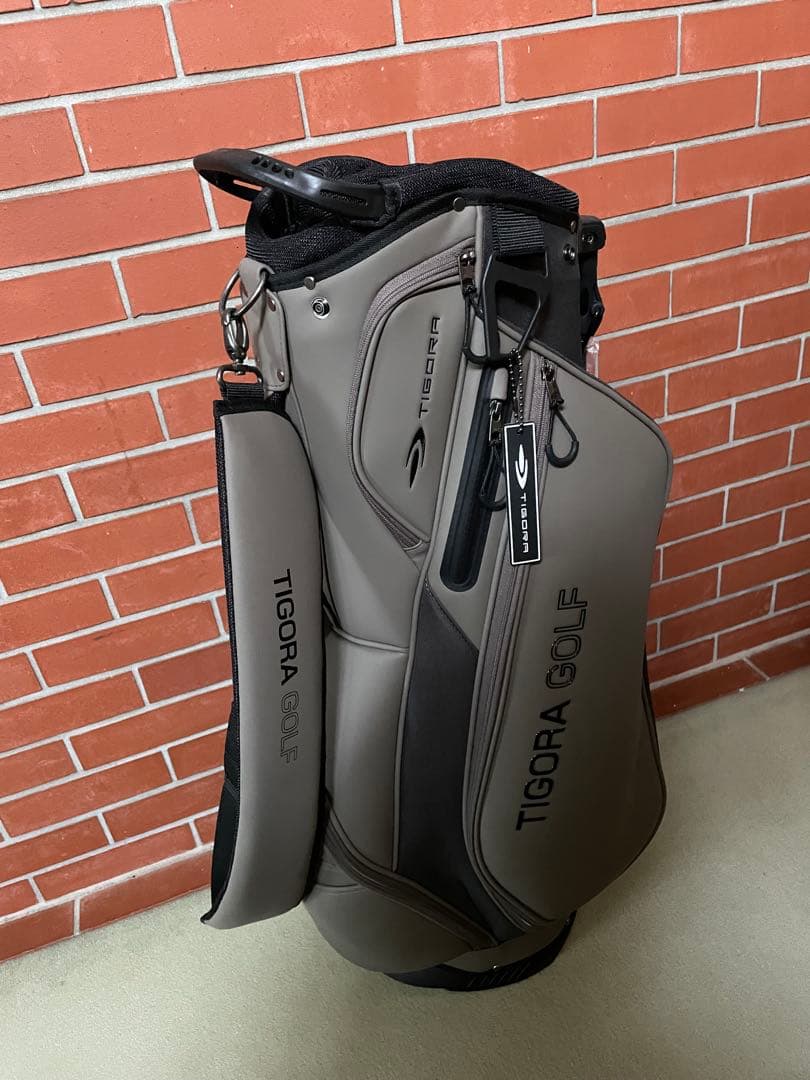 TIGORA GOLF キャディバッグ グレー