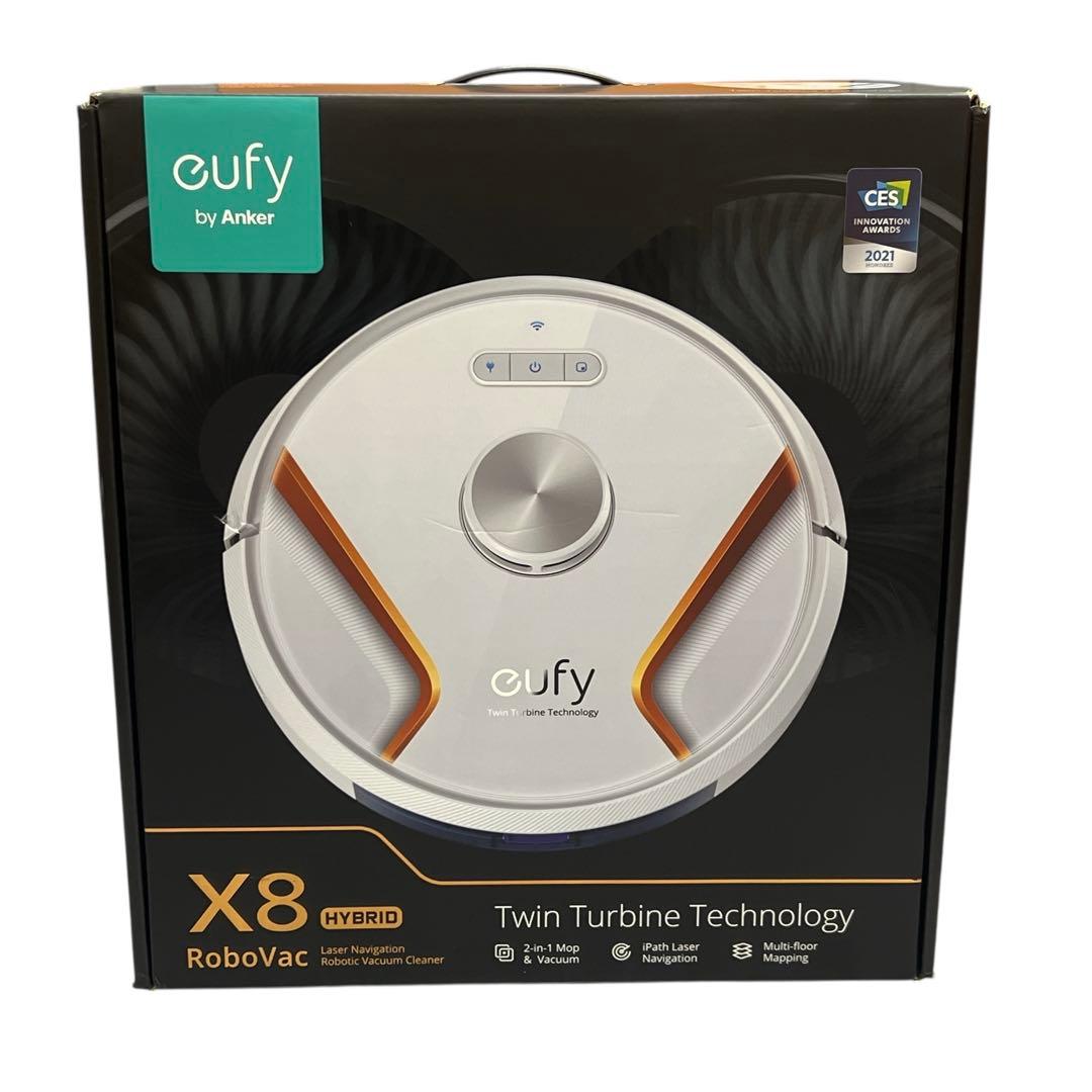 【美品】ロボット掃除機 アンカー Eufy RoboVac X8 Hybrid
