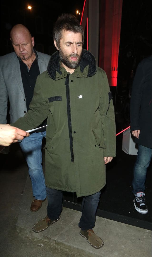 liam gallagher着用 STONE ISLANDモッズコート - メルカリ