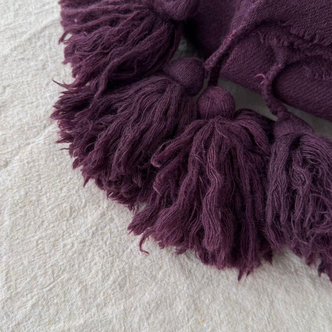 ARTS&SCIENCE Big Tassel Shawl カシミヤ ショール