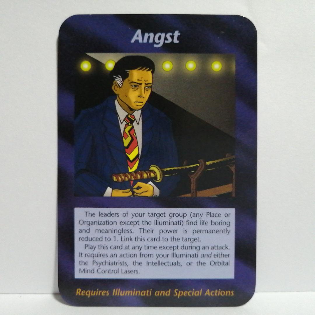 イルミナティカード Angst 苦悩 - メルカリ