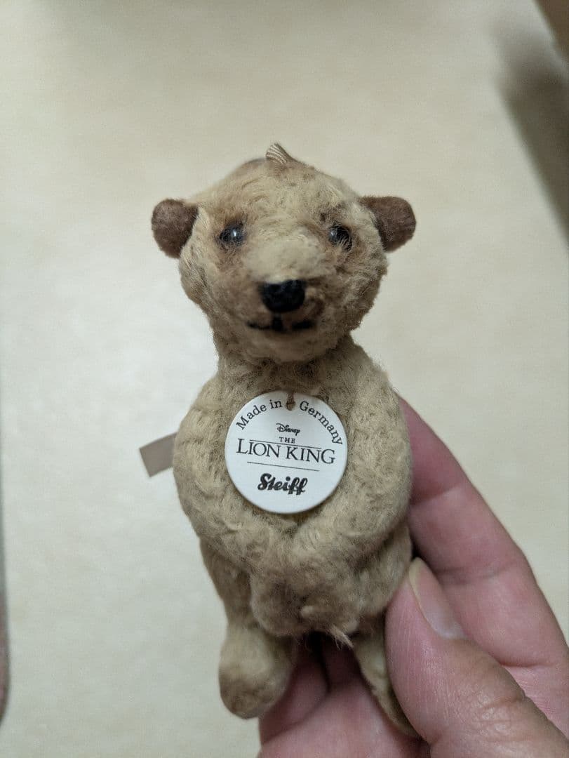 新品未使用】シュタイフ ライオン・キング ティモンキーリング - メルカリ