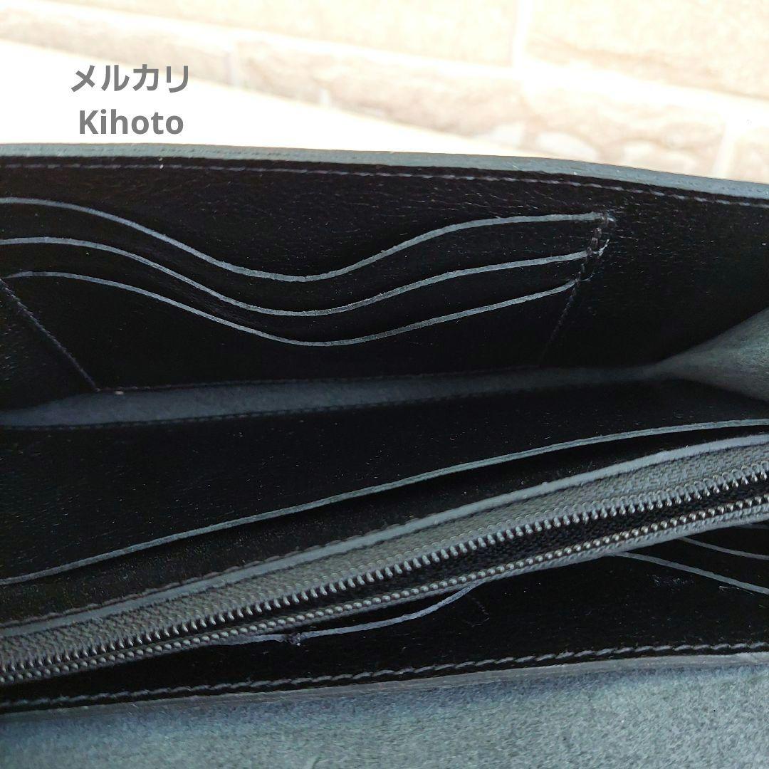 未使用！美品 イルビゾンテ ILBISONTE 長財布 黒