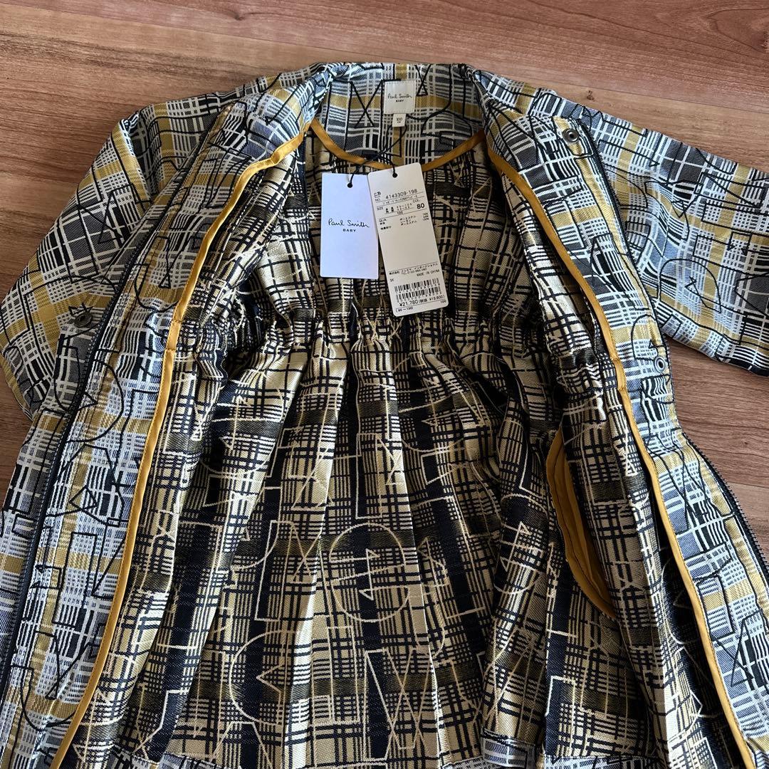 ポールスミスジュニア100cm ジャガード織2wayワンピース タグ付き