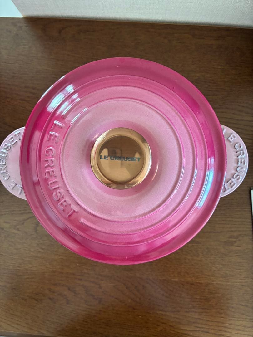 ル・クルーゼ　ココット・エブリィ 18 ベリー (カッパーツマミ)