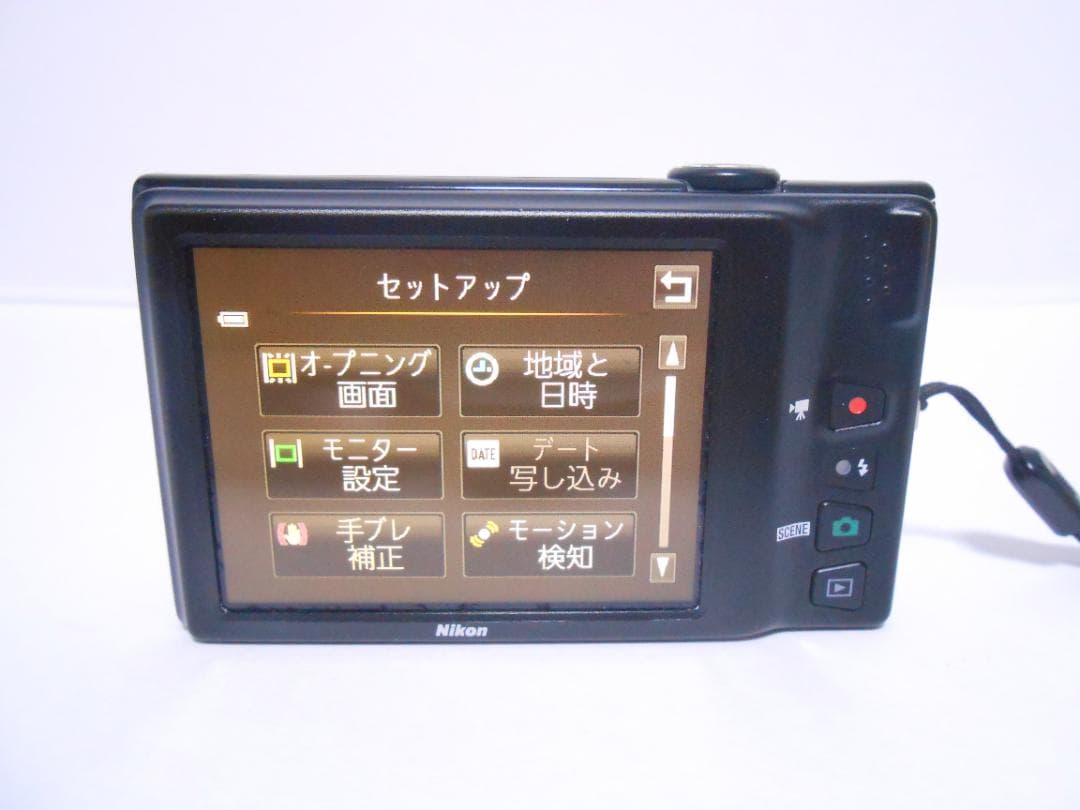 【aorara44】 Nikon COOLPIX S6100 ブラック