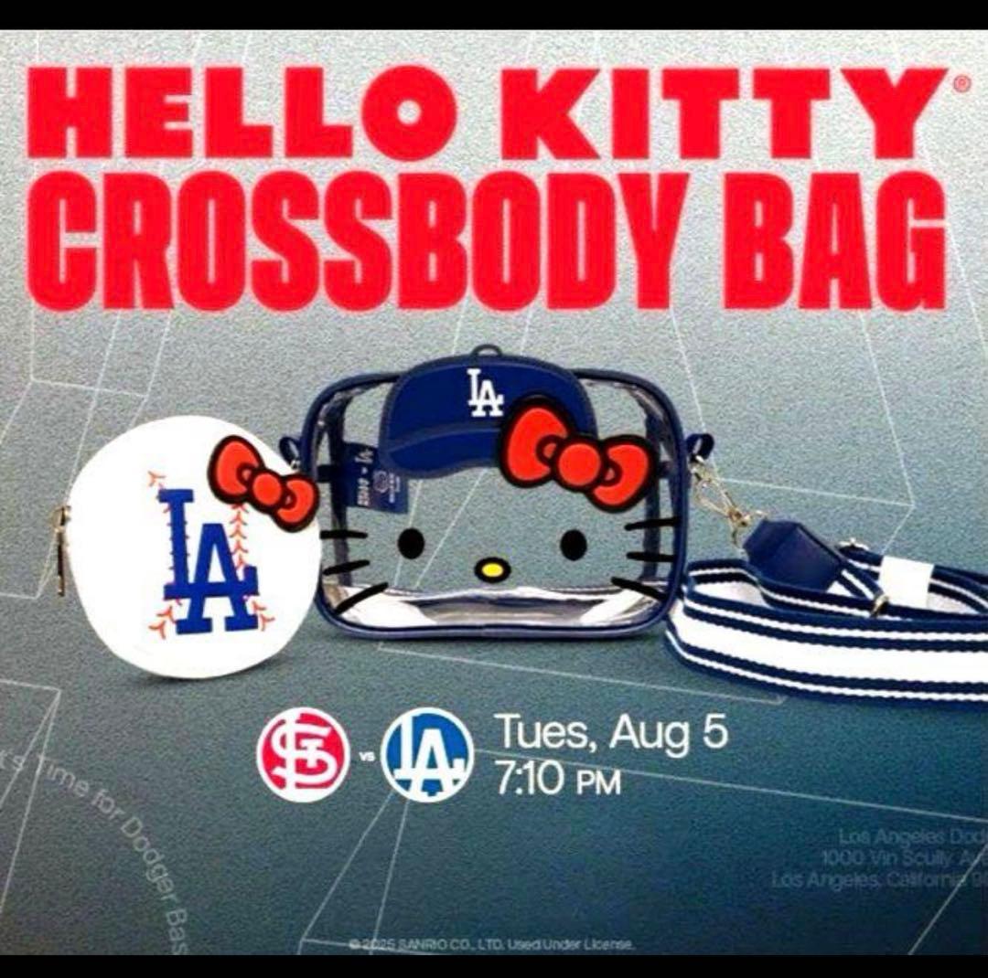 ドジャース ハローキティ クロスボディバッグ - メルカリ
