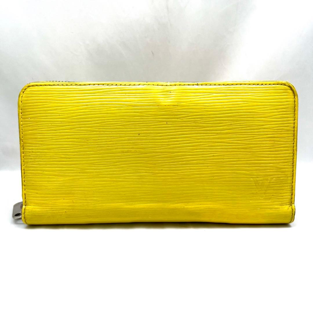ルイヴィトン　 エピ ジッピーウォレット イエロー M60436 ラウンドジップ