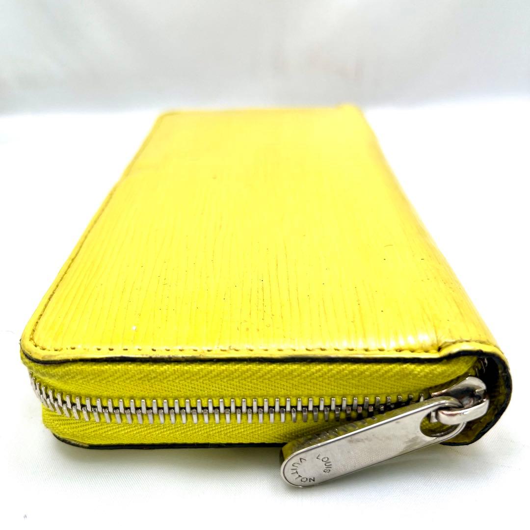 ルイヴィトン　 エピ ジッピーウォレット イエロー M60436 ラウンドジップ