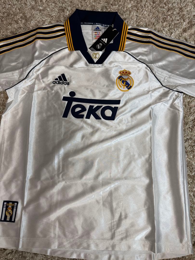 す*か様 正規品新品未使用 レアルマドリード 復刻版 99/00 レプリカユニホ