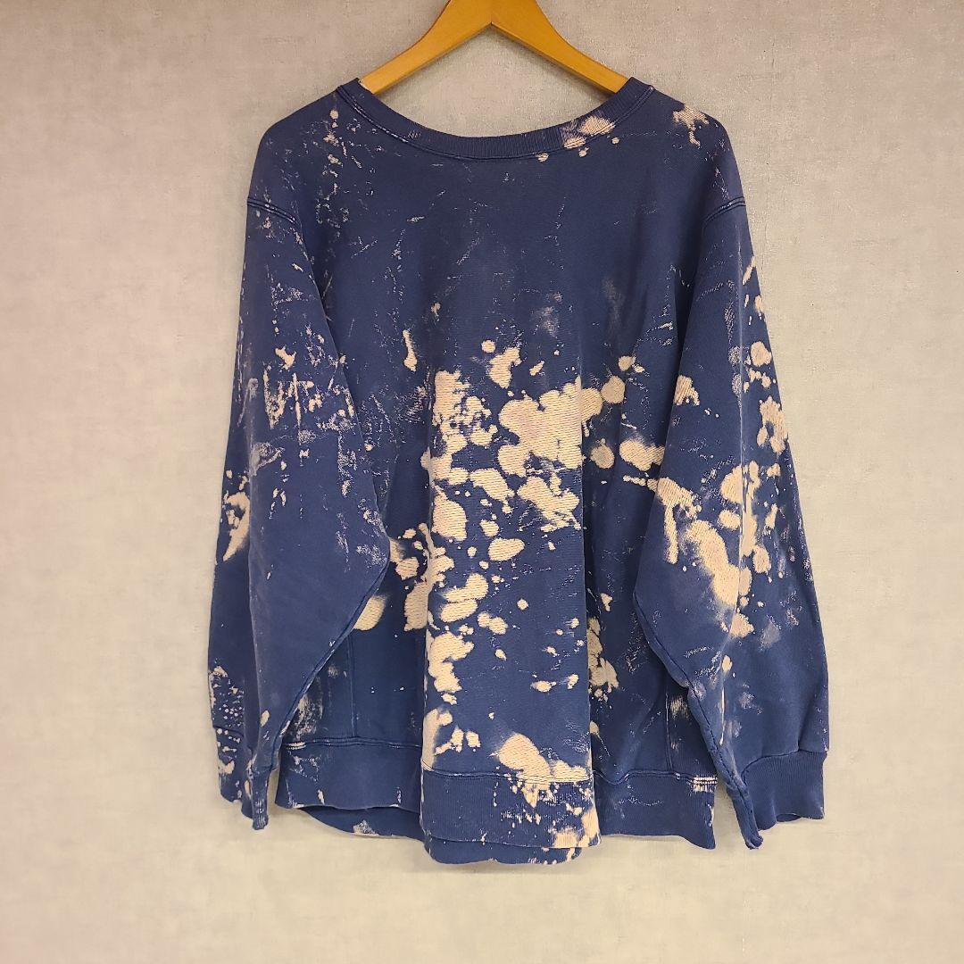 80s　USA製　HANESヘインズ　リバースウィーブ　US NAVYプリント