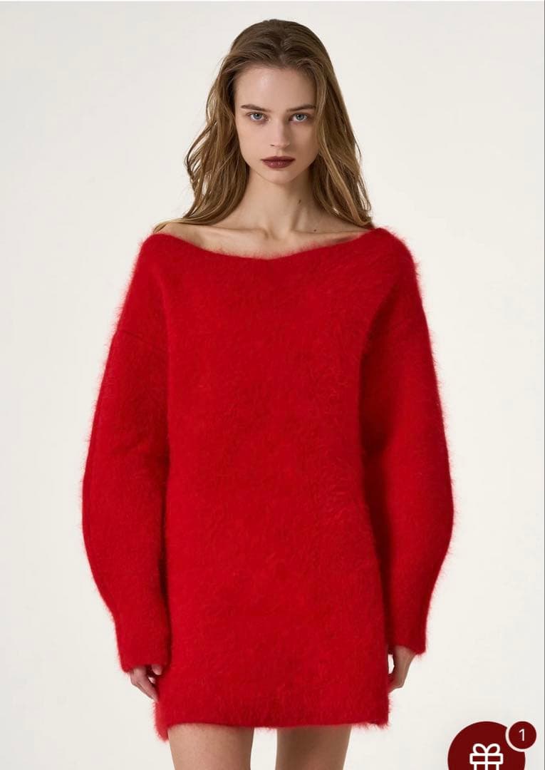 the toe Richmond Angora Sweater - ワンピース人気