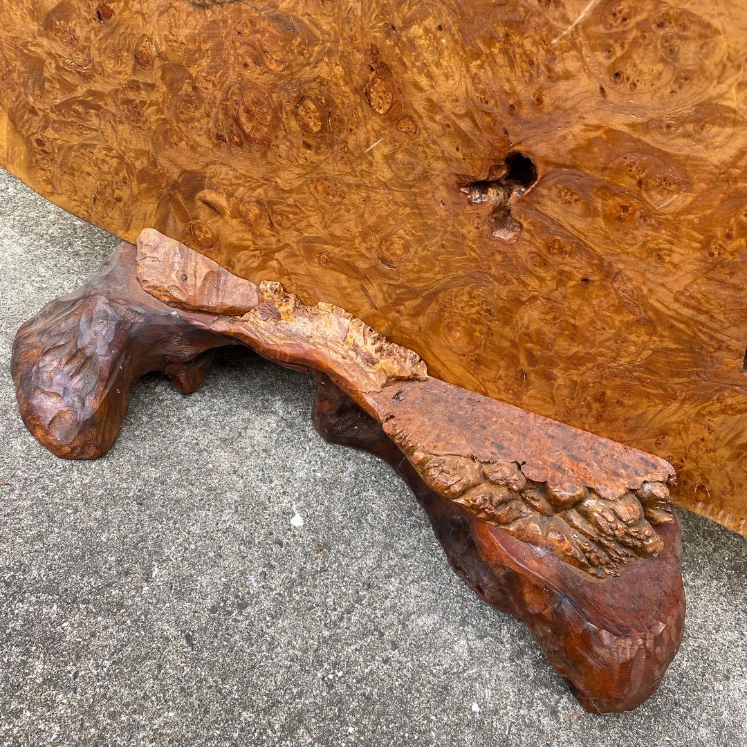 希少 玉杢 楓 瘤 衝立