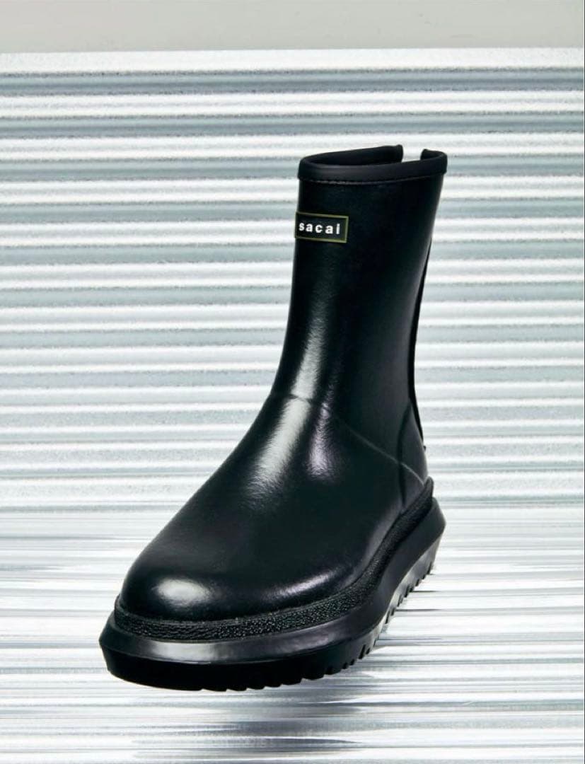 【新品/ M】sacai ラバーブーツ