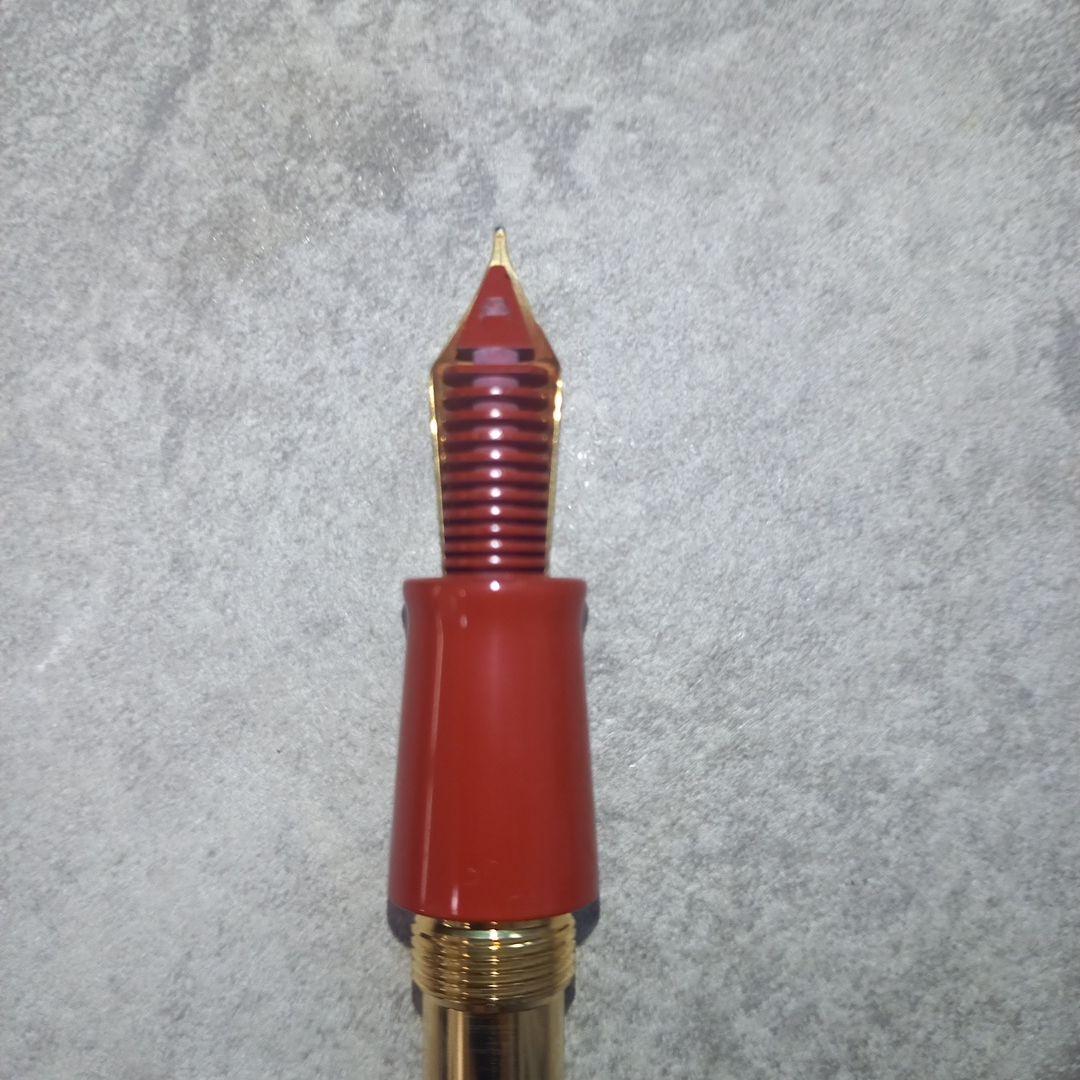 美品　PILOT　パイロット　万年筆　80周年記念　四神　漆　18K-750