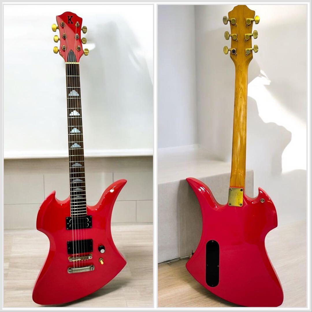K Garage モッキンバード エレキギター hide ピンク mg 2025年最新】k