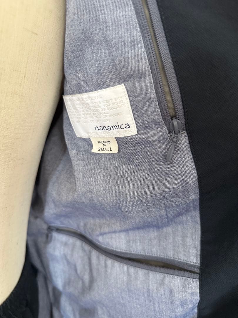 nanamica アルファドライ alpha dry セットアップ ネイビー