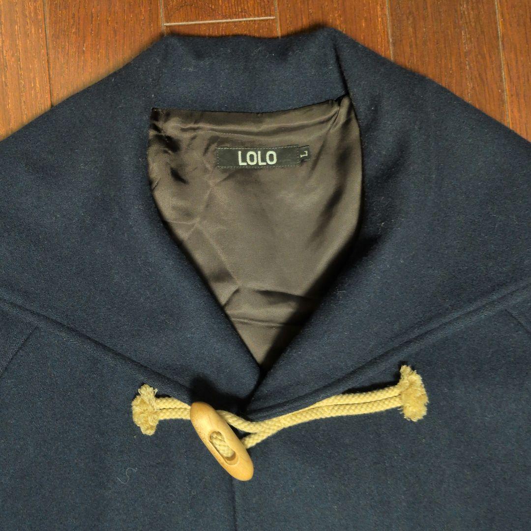 Yuta LOLO メルトンダッフルコート ネイビー