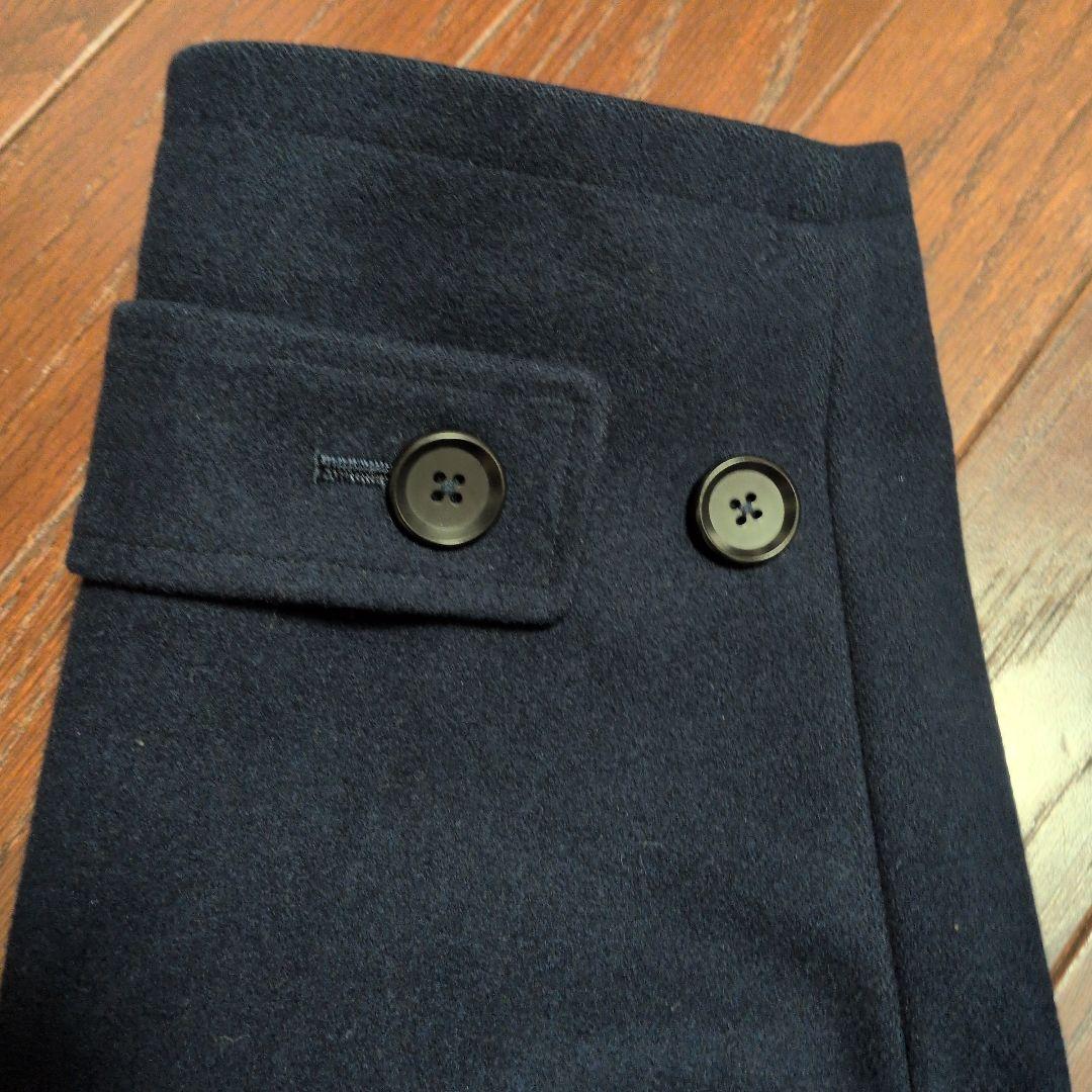 Yuta LOLO メルトンダッフルコート ネイビー