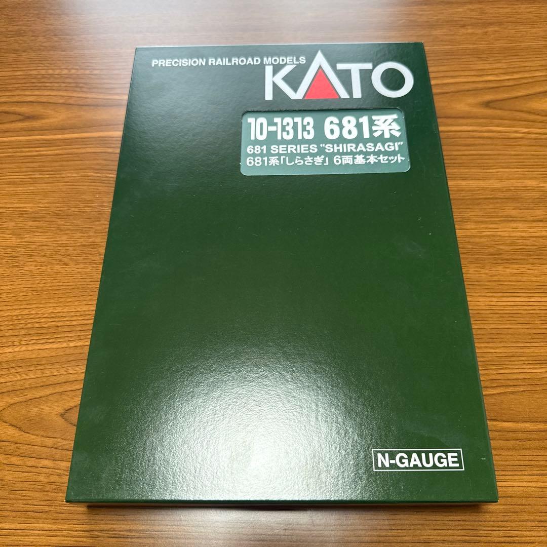【未使用】KATO 10-1313 681系 \"しらさぎ\" 6両基本セット