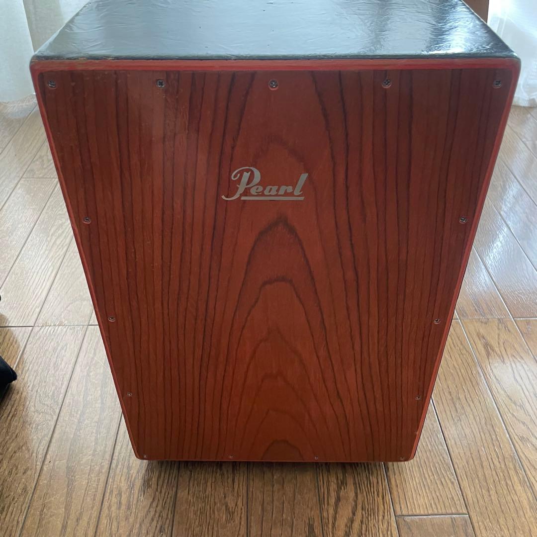 Pearl カホン 木製 キャリーバッグ付き