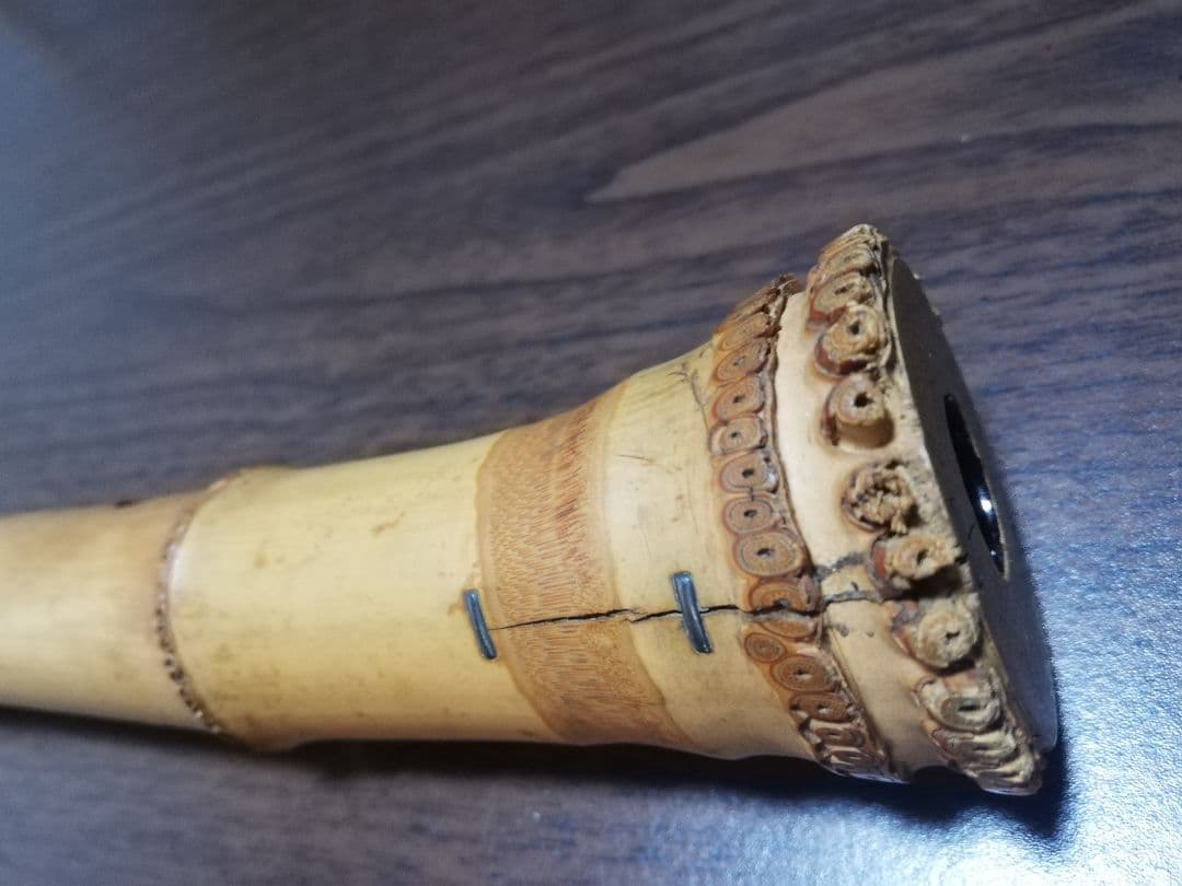 尺八琴古流 1.8寸 約54㌢銘有