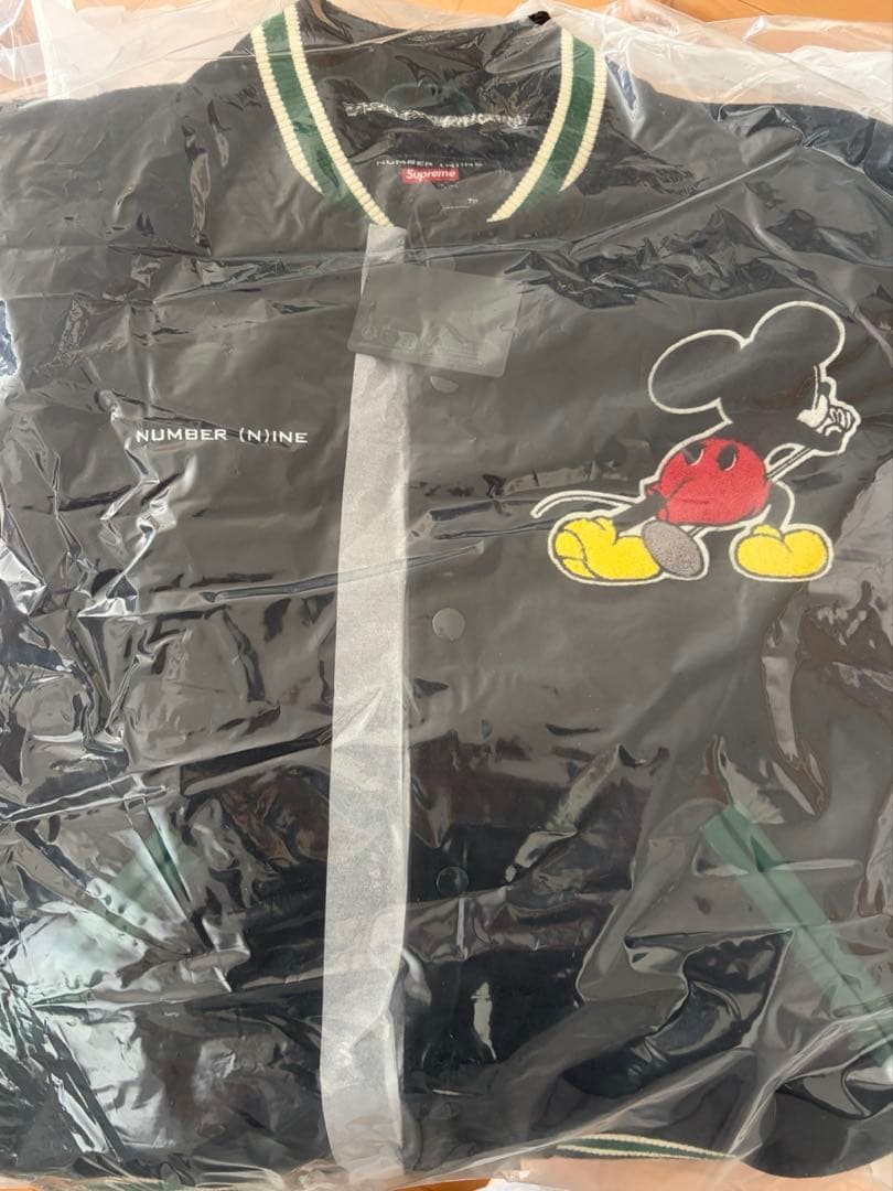 藤*吉様 Supreme Mickey Mouse Varsity Jacket