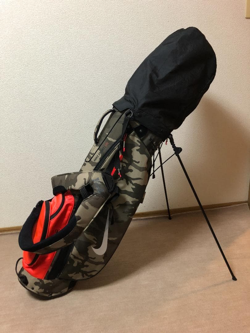 美品】ナイキ ゴルフ キャディバッグ BG0403 迷彩 - メルカリ
