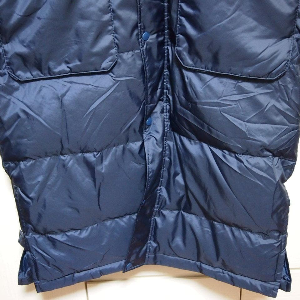 【美品★XLサイズ】PUMA プーマ　ダウン　ロング　ベンチコート　ネイビー