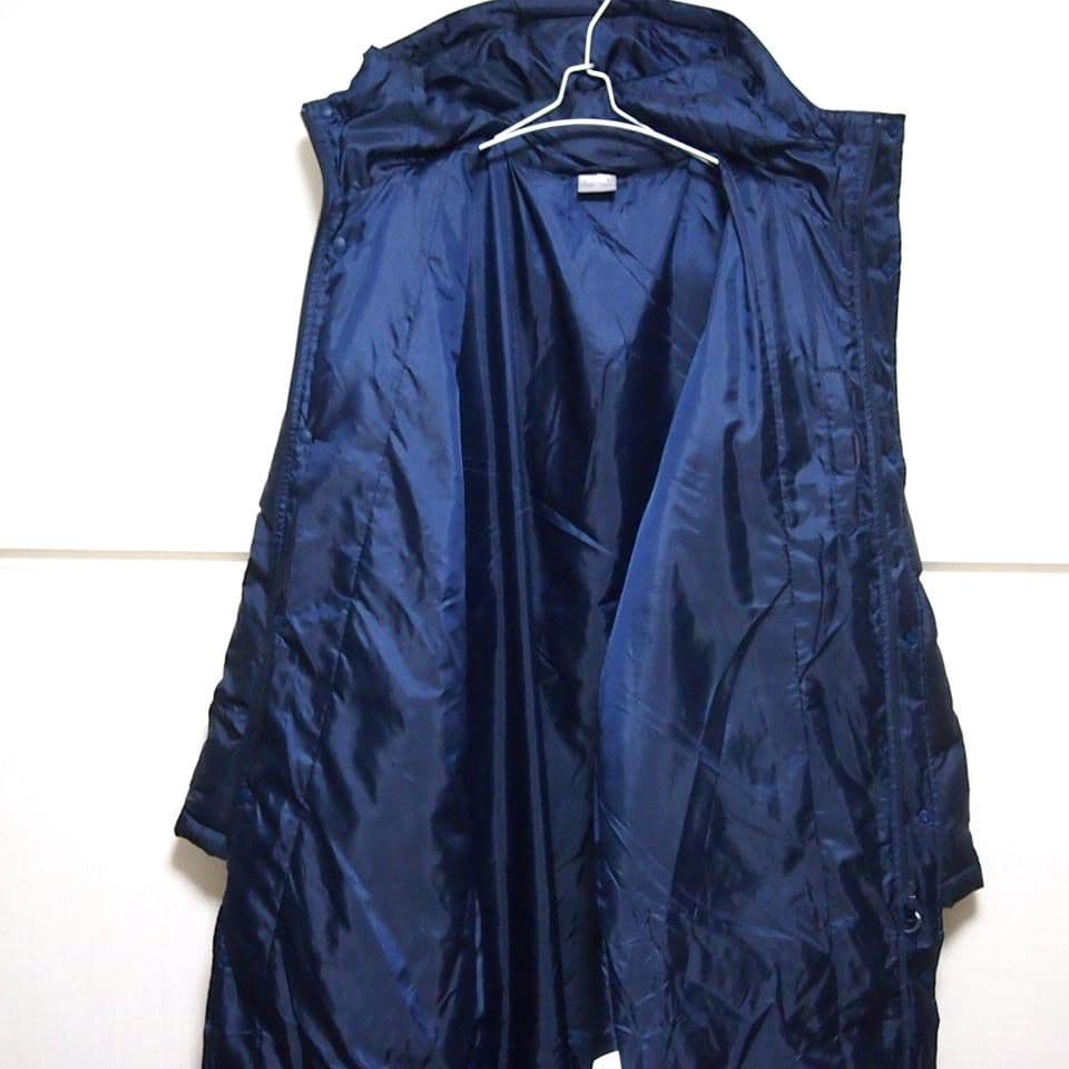 【美品★XLサイズ】PUMA プーマ　ダウン　ロング　ベンチコート　ネイビー