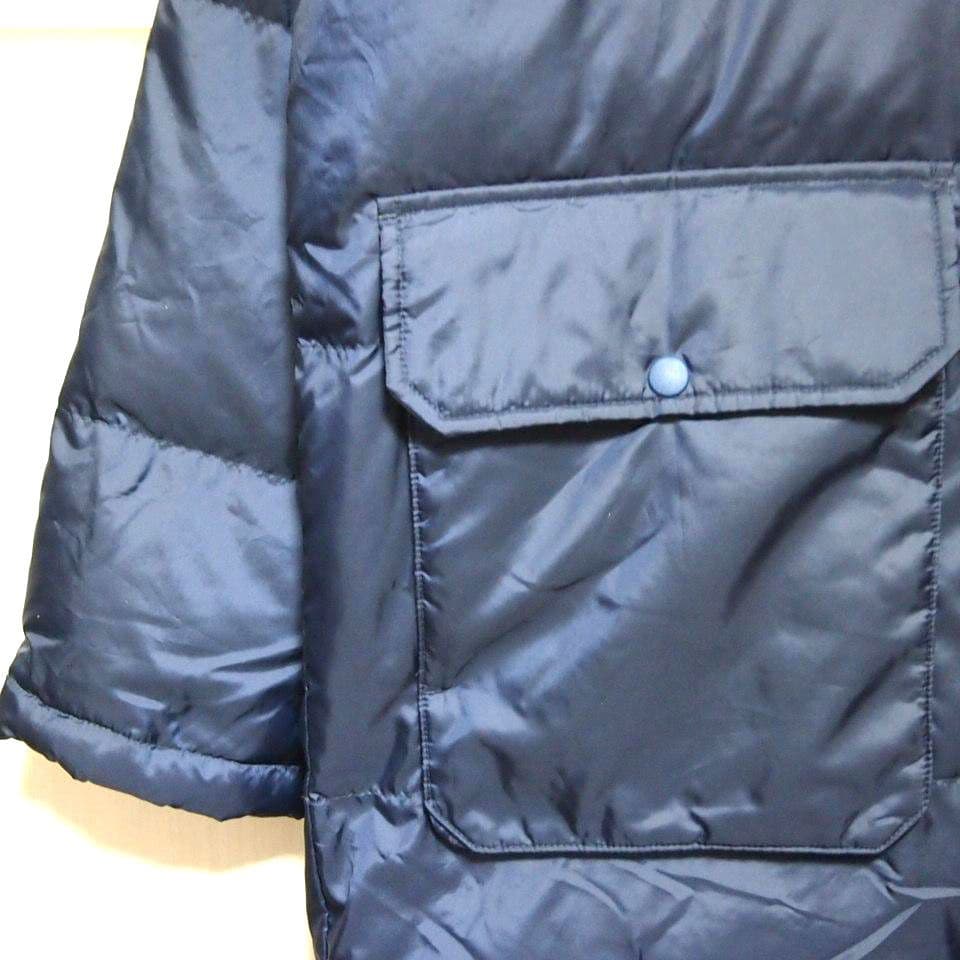 【美品★XLサイズ】PUMA プーマ　ダウン　ロング　ベンチコート　ネイビー