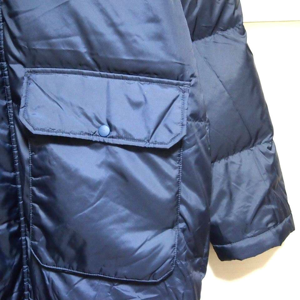 【美品★XLサイズ】PUMA プーマ　ダウン　ロング　ベンチコート　ネイビー