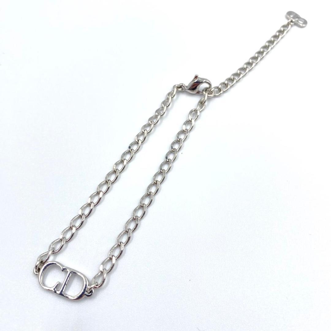 未使用　 Christian Dior ブレスレット　シルバー CDロゴ