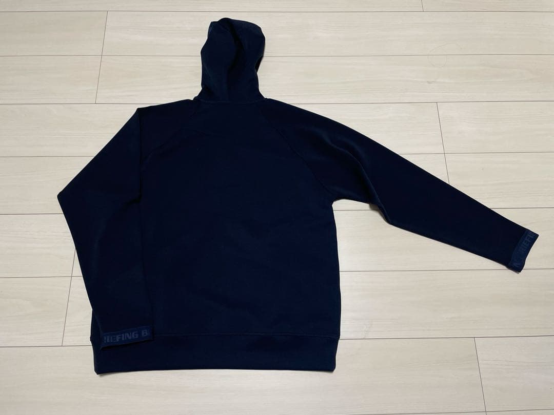 【新品】CE LOGO TAPE HOODIE RELAXED FIT ネイビー