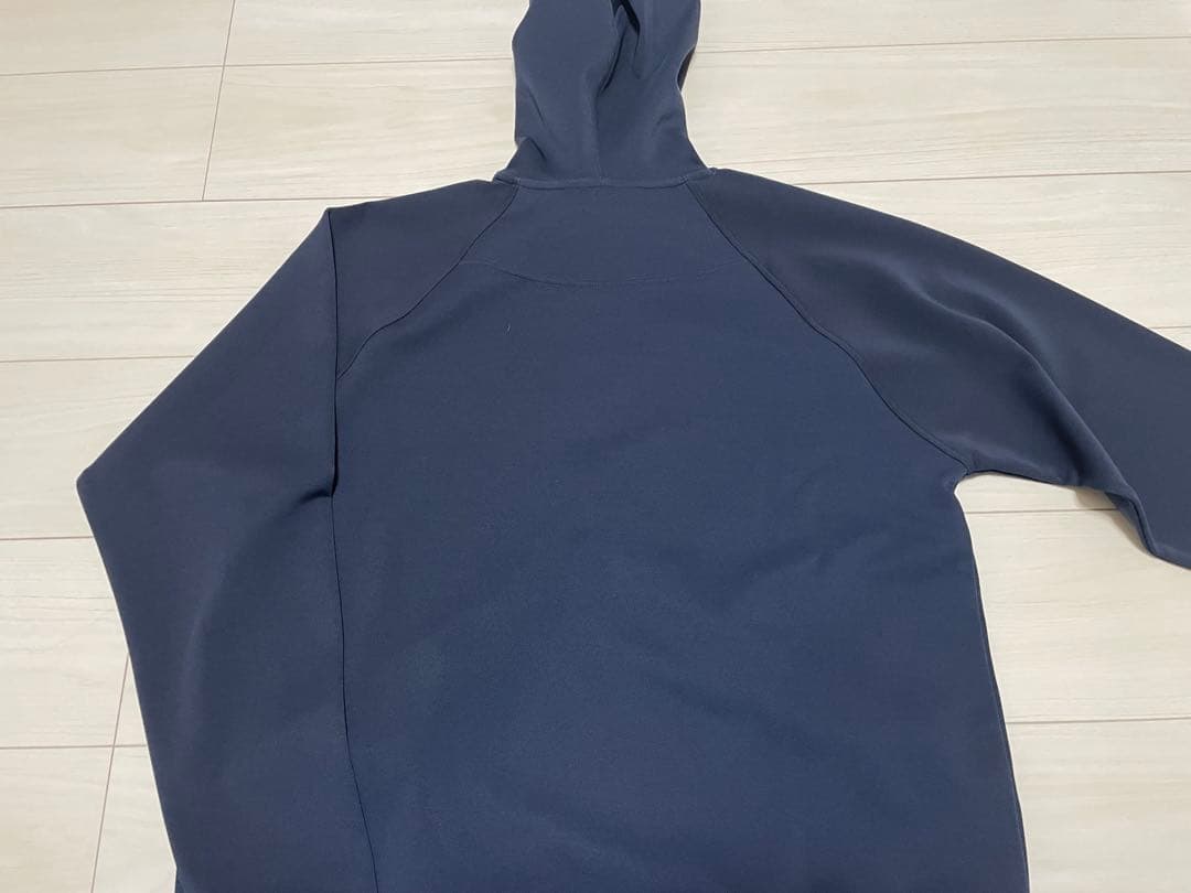 【新品】CE LOGO TAPE HOODIE RELAXED FIT ネイビー