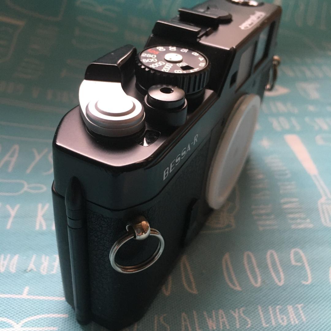 《難あり実用》 ベッサR コシナ フォクトレンダー、箱・取説・付属ストラップ付