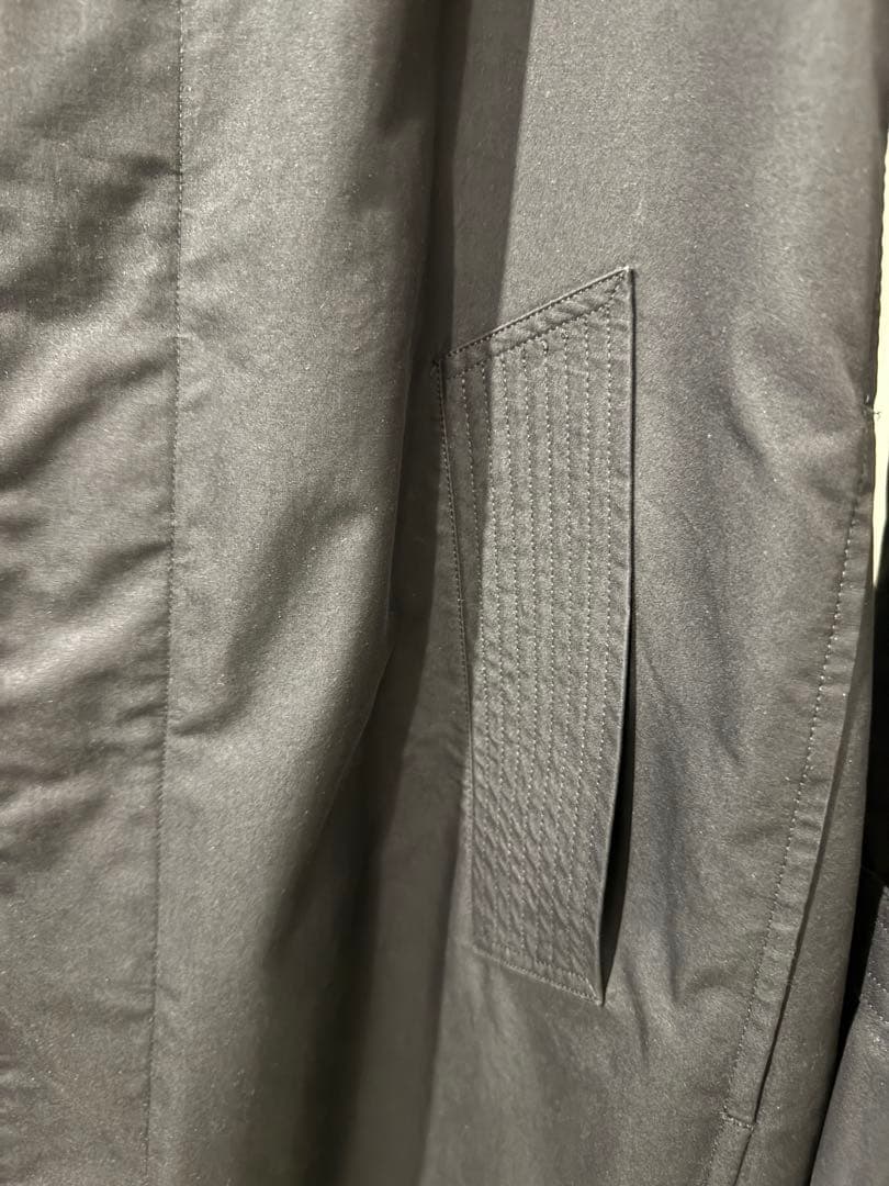 本人期　Margiela 05AW ステンカラーコート 48 ブラック