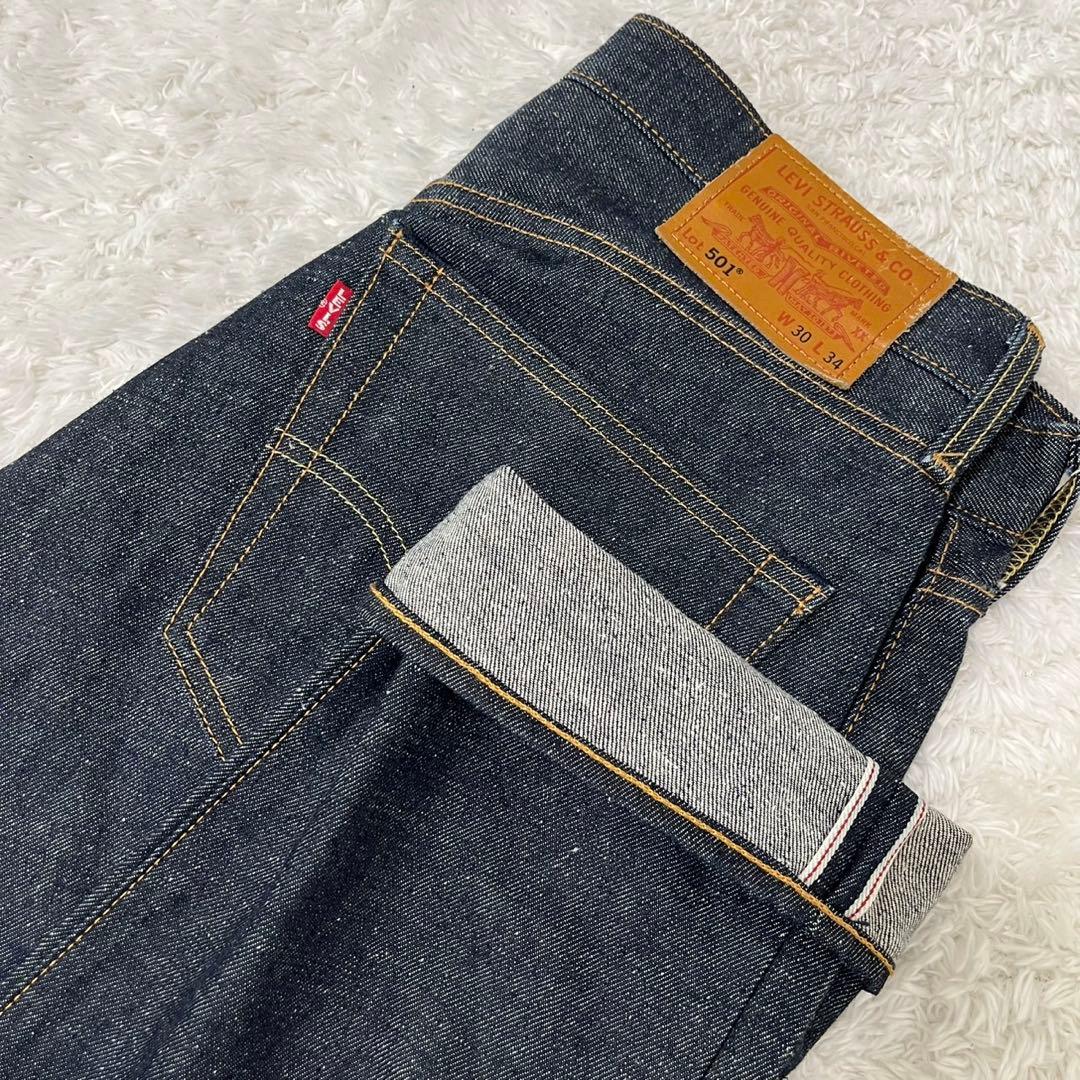 未使用級Levi's premium 501 赤耳 デニムパンツ w30