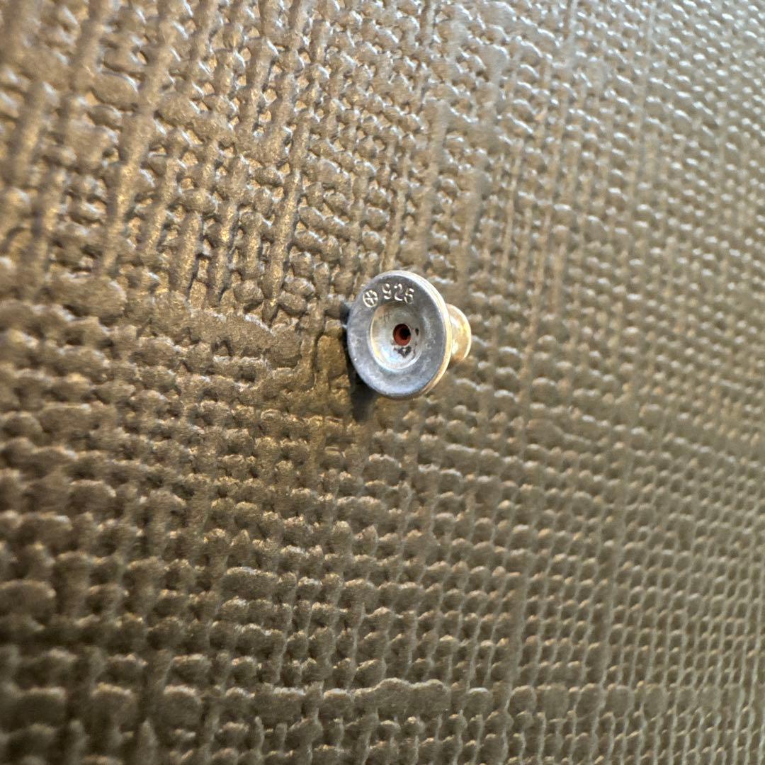 クロムハーツシルバー925 クロスモチーフ ピアス(片耳用)